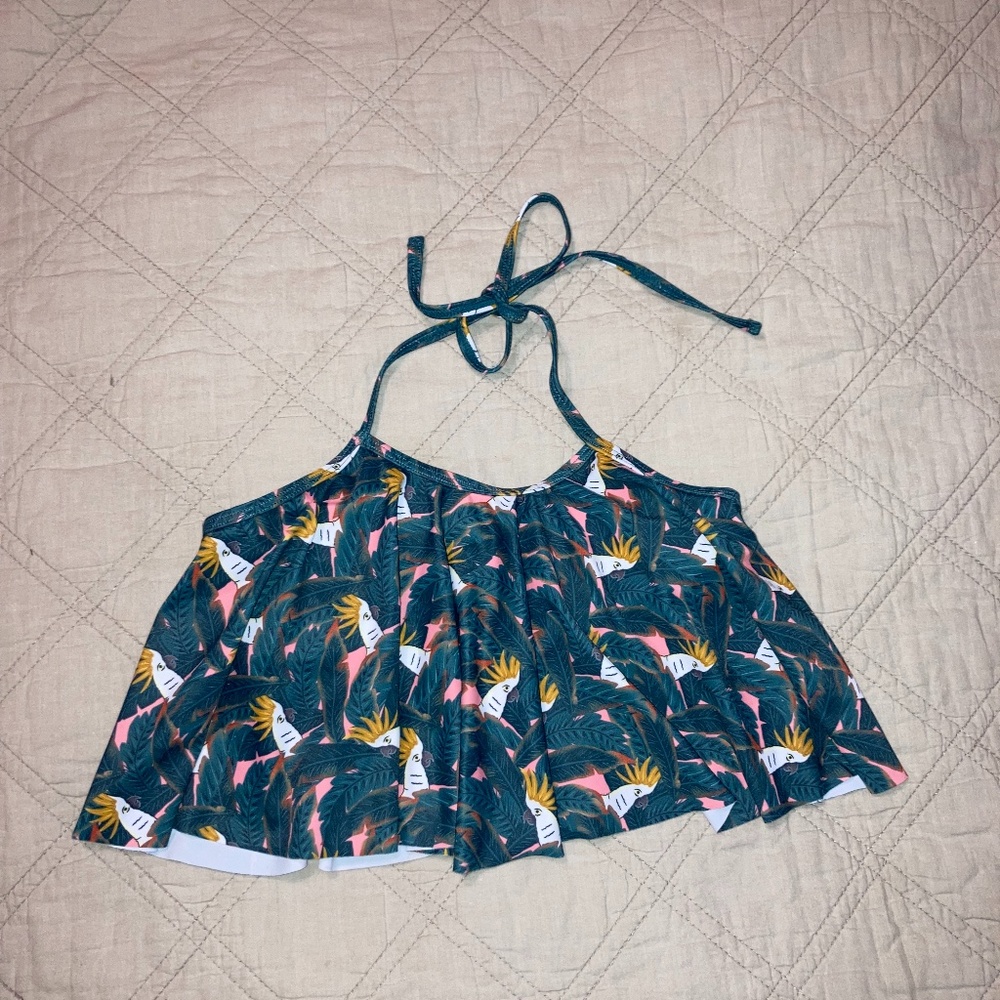 NWOT Kortni Jeane girls 10/11 Swim top